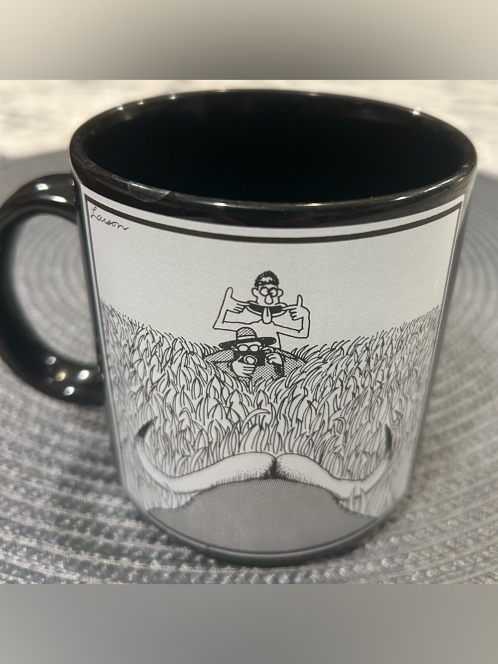 The Far Side - Gary Larson - Vintage 1982 - Illustrated Ceramic Coffee Mug